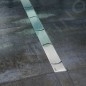 Ravak Chrome - Caniveau de douche 750 mm, installation au sol, inox X01621