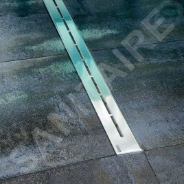 Ravak Runway - Caniveau de douche 750 mm, installation au sol, inox X01622