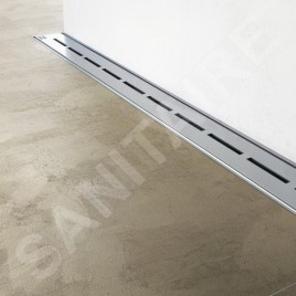 Ravak Runway - Caniveau de douche 750 mm, au mur, inox X01625