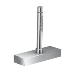 Axor Edge - Support de douchette sur bord de baignoire, chrome 46470000