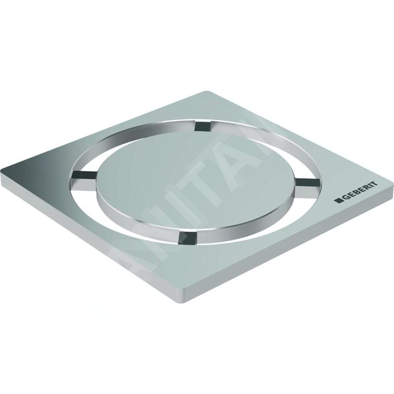 Geberit Accessoires - Grille inox Circle pour évacuation de douche 154.311.00.1