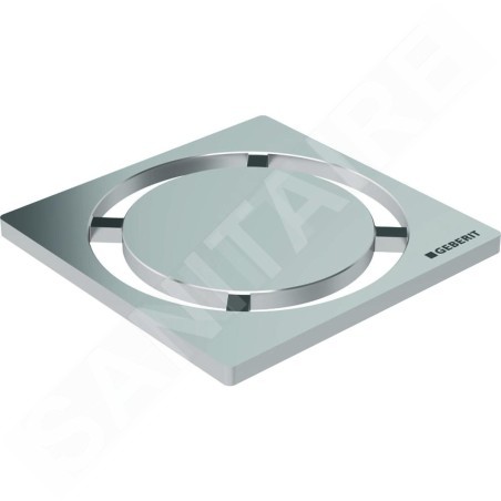 Geberit Accessoires - Grille inox Circle pour évacuation de douche 154.311.00.1