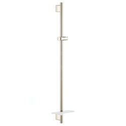 Grohe Rainshower SmartActive - Barre de douche avec tablette, 900 mm, nickel poli 26603BE0