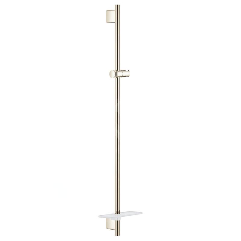 Grohe Rainshower SmartActive - Barre de douche avec tablette, 900 mm, nickel poli 26603BE0