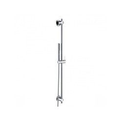 Kludi Nova Fonte - Colonne de douche avec pommeau de douche, support, barre de 900 mm et flexible, chrome 2084005-25
