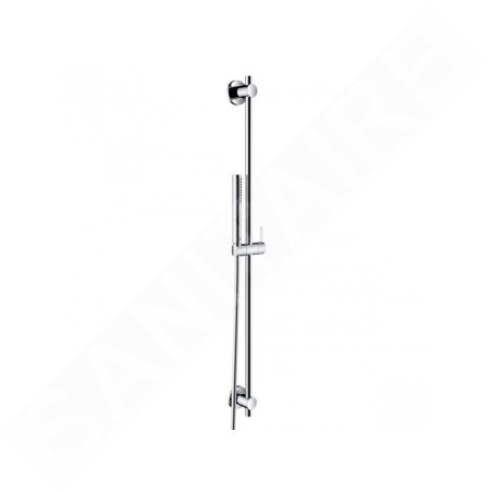 Kludi Nova Fonte - Colonne de douche avec pommeau de douche, support, barre de 900 mm et flexible, chrome 2084005-15