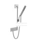 Hansa Living - Set de pommeau de douche, barre et flexible, chrome 44420100
