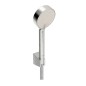 Hansa Basicjet - Set de pommeau de douche, support et flexible, 3 jets, ECO, chrome 44680133