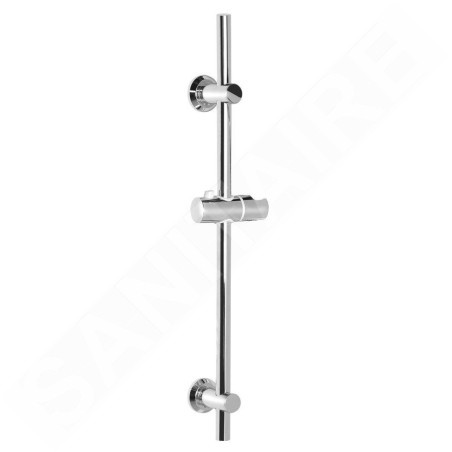 Aqualine Accessoires - Barre de douche Suri avec support coulissant, 600 mm, chromé 11441
