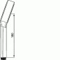 Hansa Basicjet - Pommeau de douche,1 jet, chrome 44610300