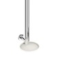 Keuco IXMO - Set de douchette à main Solo, support, barre et flexible, chrome/blanc 59587010901