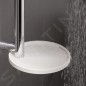 Keuco IXMO - Set de douchette à main Solo, support, barre et flexible, chrome/blanc 59587010902