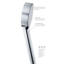 Hansa Basicjet - Pommeau de douche,1 jet, chrome 44610300