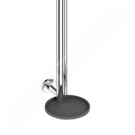 Keuco IXMO - Set de douchette à main Solo, support, barre et flexible, chrome/gris-noir 59587010911