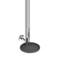 Keuco IXMO - Set de douchette à main Solo, support, barre et flexible, chrome/gris-noir 59587010911