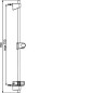 Hansa Basicjet - Barre de douche 720 mm, chrome 44710300