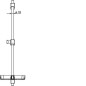 Hansa Basicjet - Barre de douche 720 mm, chrome 44710300
