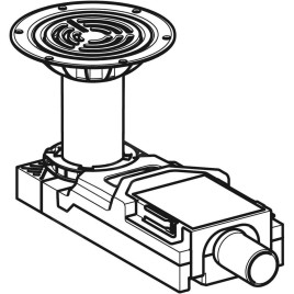 Geberit Accessoires - Bonde pour douche, pour hauteur de chape à l'entrée 94-114 mm 154.057.00.1
