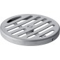 Geberit Accessoires - Grille fente, diamètre 135 mm, non carrossable, inox 388.134.00.1