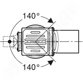 Geberit Varino - Siphon de sol, d 110 mm / 50 mm d1 388.021.00.1