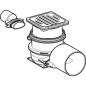 Geberit Varino - Siphon de sol, d 110 mm / 50 mm d1 388.021.00.1