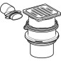 Geberit Varino - Siphon de sol vertical, d 110 mm / 50 mm d1 388.022.00.1