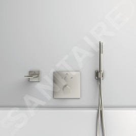 Ideal Standard Idealrain Atelier - Pommeau de douche, Silver Storm BC774GN