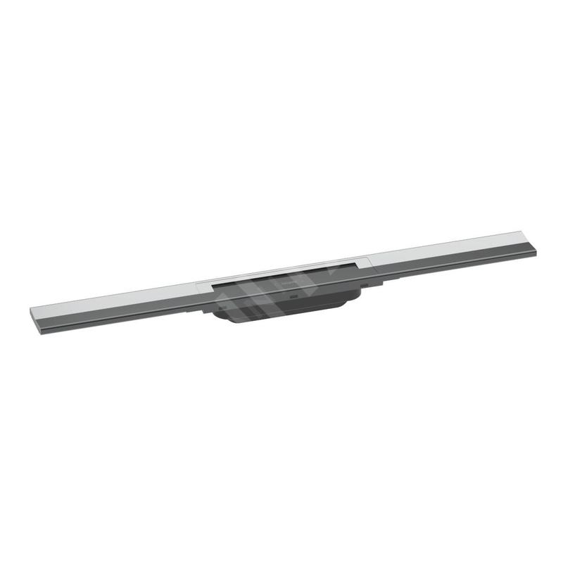 Hansgrohe RainDrain Flex - Caniveau de douche linéaire avec grille en inox 700, pour montage libre, découpable, chrome 56043000 Hansgrohe RainDrain Flex - Caniveau de douche linéaire avec grille en inox 700, pour montage libre, découpable, chrome 56043000
