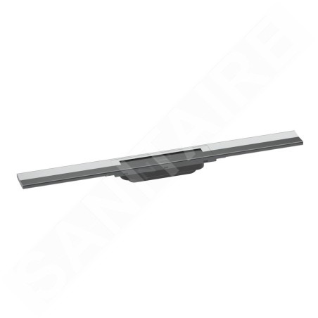 Hansgrohe RainDrain Flex - Caniveau de douche linéaire avec grille en inox 700, pour montage libre, découpable, chrome 56043000