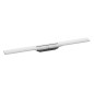 Hansgrohe RainDrain Flex - Caniveau de douche linéaire avec grille en inox 800, pour montage libre, découpable, blanc mat Hansgrohe RainDrain Flex - Caniveau de douche linéaire avec grille en inox 800, pour montage libre, découpable, blanc mat