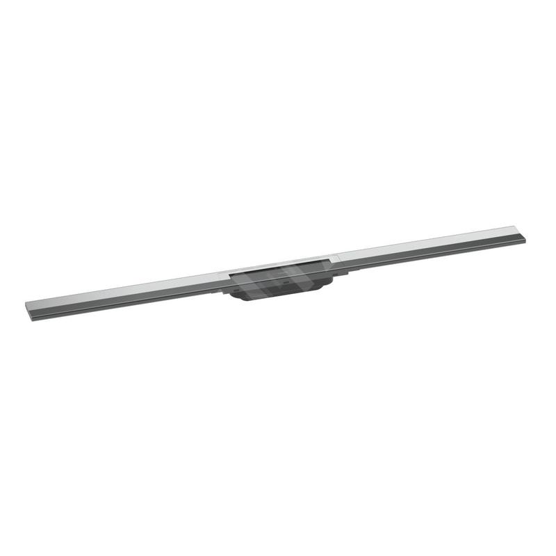 Hansgrohe RainDrain Flex - Caniveau de douche linéaire avec grille en inox 1000, pour montage libre, découpable, chrome 56046000 Hansgrohe RainDrain Flex - Caniveau de douche linéaire avec grille en inox 1000, pour montage libre, découpable, chrome 56046000