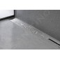 Hansgrohe RainDrain Flex - Caniveau de douche linéaire avec grille en inox 700, installation contre le mur, découpable, chrome Hansgrohe RainDrain Flex - Caniveau de douche linéaire avec grille en inox 700, installation contre le mur, découpable, chrome