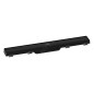 Hansgrohe RainDrain Match - Caniveau de douche linéaire avec grille en inox 600, avec cadre réglable en hauteur, noir mat Hansgrohe RainDrain Match - Caniveau de douche linéaire avec grille en inox 600, avec cadre réglable en hauteur, noir mat