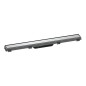Hansgrohe RainDrain Match - Caniveau de douche linéaire avec grille en inox 700, avec cadre réglable en hauteur, chrome 56037000 Hansgrohe RainDrain Match - Caniveau de douche linéaire avec grille en inox 700, avec cadre réglable en hauteur, chrome 56037000