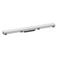 Hansgrohe RainDrain Match - Caniveau de douche linéaire avec grille en inox 800, avec cadre réglable en hauteur, blanc 56038450 Hansgrohe RainDrain Match - Caniveau de douche linéaire avec grille en inox 800, avec cadre réglable en hauteur, blanc 56038450