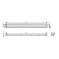 Hansgrohe RainDrain Match - Caniveau de douche linéaire avec grille en inox 1000, avec cadre réglable en hauteur, blanc 56041450 Hansgrohe RainDrain Match - Caniveau de douche linéaire avec grille en inox 1000, avec cadre réglable en hauteur, blanc 56041450