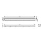 Hansgrohe RainDrain Match - Caniveau de douche linéaire avec grille en inox 1000, avec cadre réglable en hauteur, noir 56041610 Hansgrohe RainDrain Match - Caniveau de douche linéaire avec grille en inox 1000, avec cadre réglable en hauteur, noir 56041610