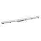 Hansgrohe RainDrain Match - Caniveau de douche linéaire avec grille en inox 1200, avec cadre réglable en hauteur, blanc mat Hansgrohe RainDrain Match - Caniveau de douche linéaire avec grille en inox 1200, avec cadre réglable en hauteur, blanc mat