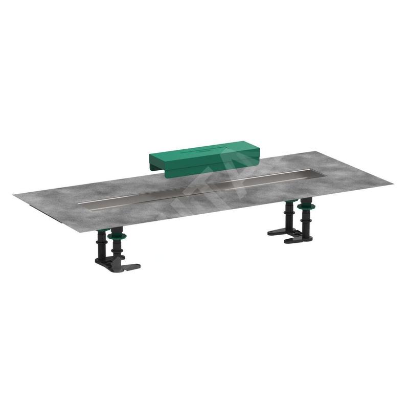 Hansgrohe uBox universal - Kit d'installation pour caniveaux de douche linéaires 600, inox 56010180 Hansgrohe uBox universal - Kit d'installation pour caniveaux de douche linéaires 600, inox 56010180