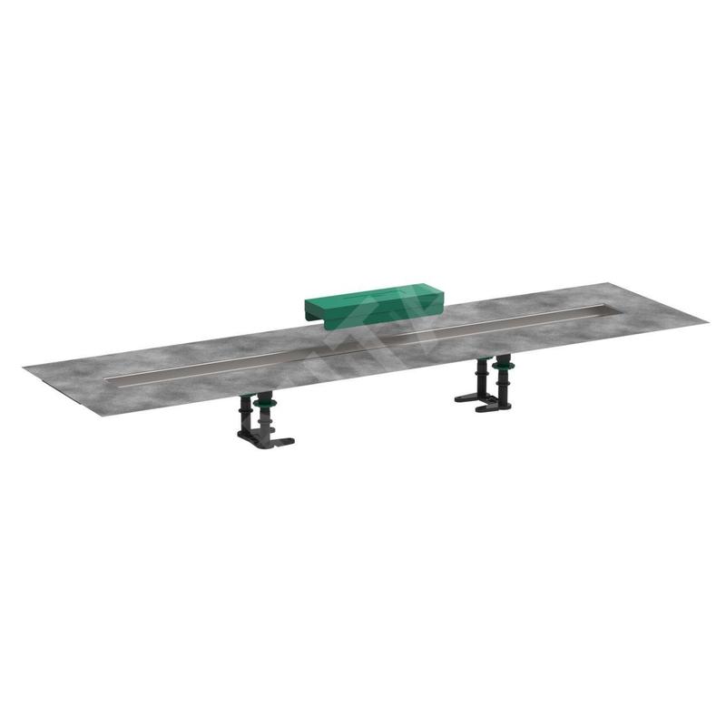 Hansgrohe uBox universal - Kit d'installation pour caniveaux de douche linéaires 1000, inox 56014180 Hansgrohe uBox universal - Kit d'installation pour caniveaux de douche linéaires 1000, inox 56014180