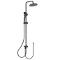 Ideal Standard Idealrain - Set de douche avec inverseur, noir BC747XG Ideal Standard Idealrain - Set de douche avec inverseur, noir BC747XG