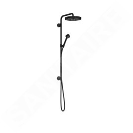 Axor One - Set de douche Showerpipe 280, 1 jet, noir mat 48790670