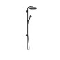 Axor One - Set de douche Showerpipe 280, 1 jet, noir mat 48790670 Axor One - Set de douche Showerpipe 280, 1 jet, noir mat 48790670