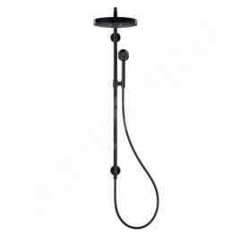 Axor One - Set de douche Showerpipe 280, 1 jet, noir mat 48790670