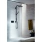 Axor One - Set de douche Showerpipe 280, 1 jet, noir mat 48790670 Axor One - Set de douche Showerpipe 280, 1 jet, noir mat 48790670