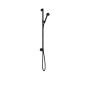 Axor One - Ensemble pomme de douche, tige et flexible, EcoSmart, noir mat 48791670