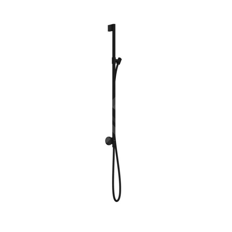 Axor One - Barre de douche 965 mm avec flexible de douche, noir mat 48792670