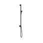 Axor One - Barre de douche 965 mm avec flexible de douche, noir mat 48792670