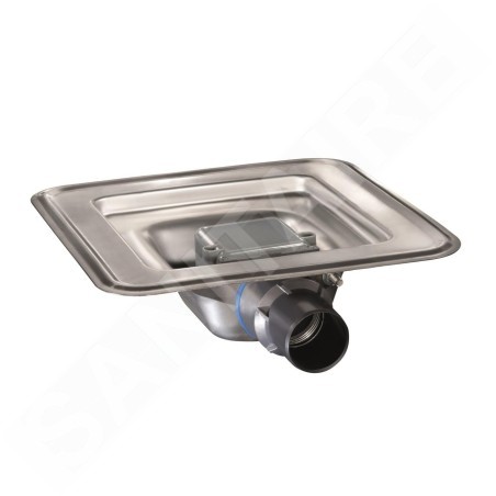 I-Drain Square - Siphon de sol en acier inoxydable Basic, 150x150 mm ID4ZSQ0150