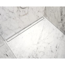 I-Drain Tile - Grille en acier inoxydable pour bac à douche série PRO, pour insertion de carreaux, longueur 600 mm IPRO0600Y